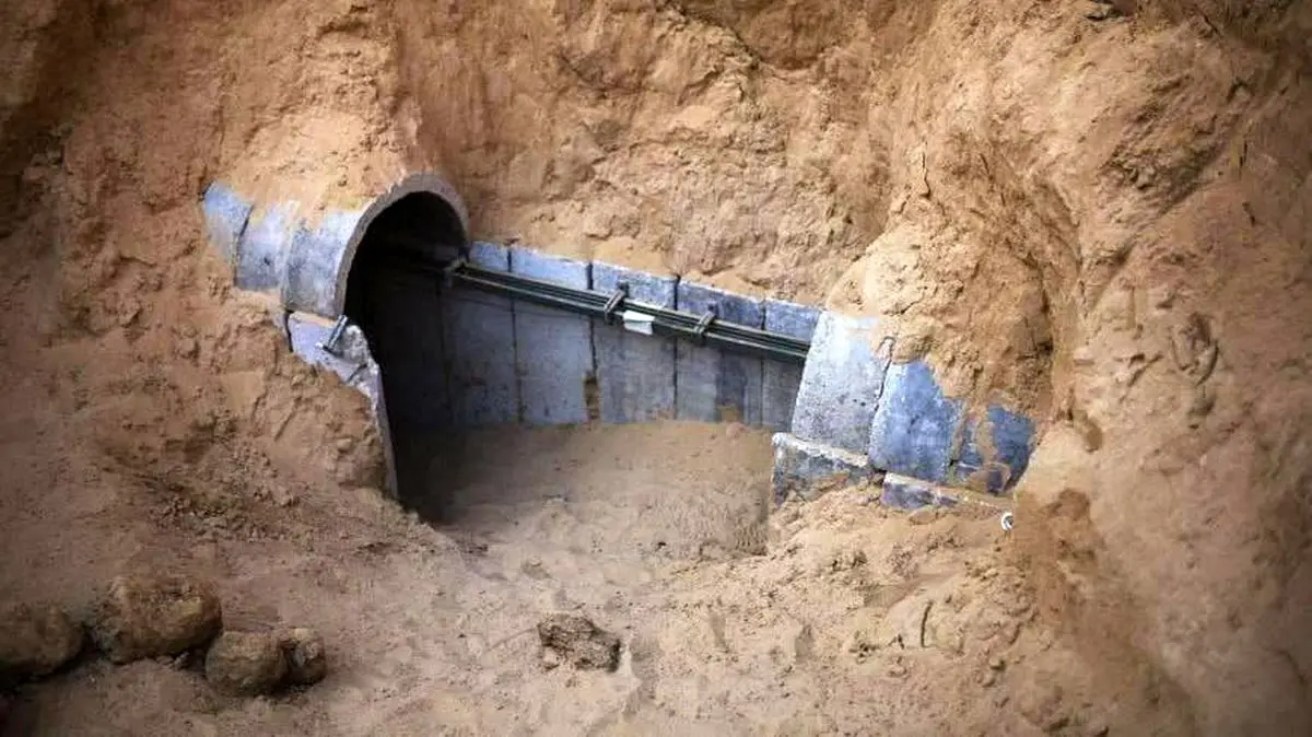 لحظه ورود صهیونیست‌ها به تونل‌های حماس + ببینید