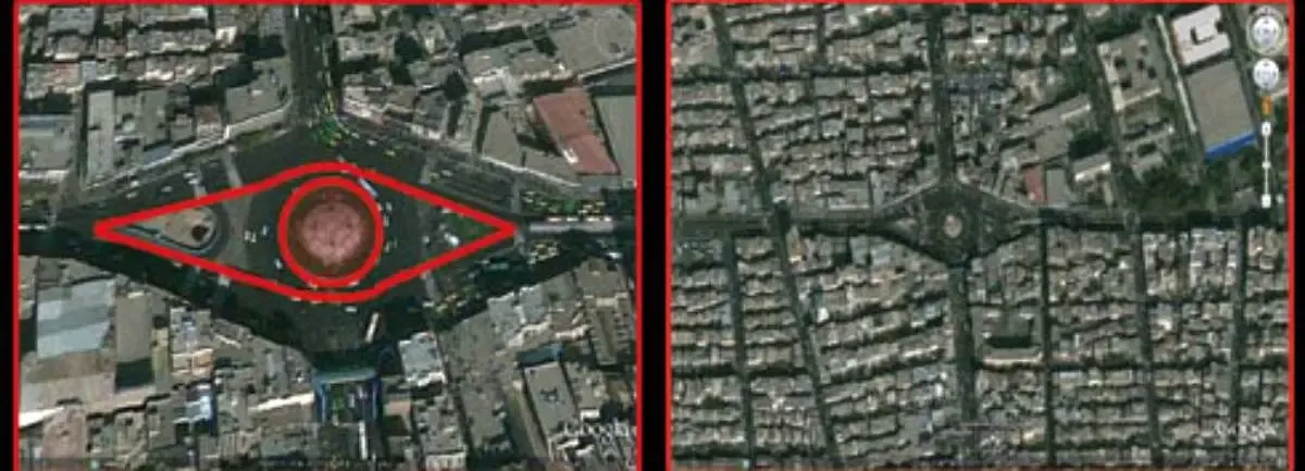 میدان انقلاب نماد فراماسونری است؟+ فیلم