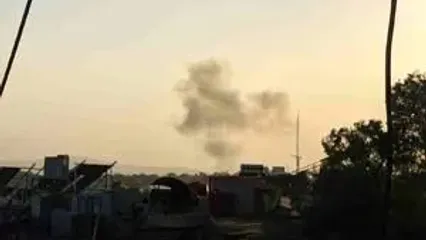 مقابله پدافند هوایی سوریه با حمله رژیم صهیونیستی به دمشق