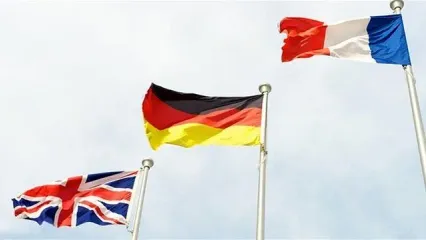 رکب بزرگ سه کشور انگلیس، فرانسه و آلمان علیه ایران!
