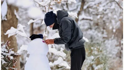 ادامه بارش برف در برخی شهرستان‌های تهران/فیروزکوه آماده‌باش شد+ فیلم