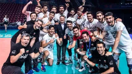 طلسم تیم ملی والیبال ایران سه رقمی شد