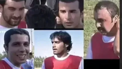 (ویدئو) بازی شهاب حسینی، رضا عطاران و ... در تیم فوتبال هنرمندان اوائل دهه 80