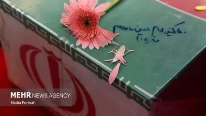 تصاویر: استقبال از ۶ شهید گمنام در کرج