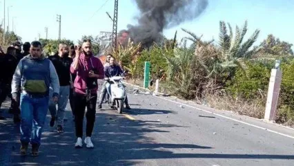 حمله پهپادی اسرائیل به یک خودرو در لبنان/ ویدئو