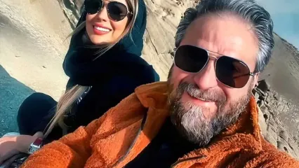 ویدئو/ همخوانی عاشقانه بابک جهانبخش و همسرش در خودرو