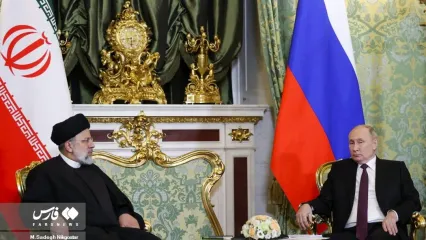 تصاویر: دیدار روسای جمهور ایران و روسیه