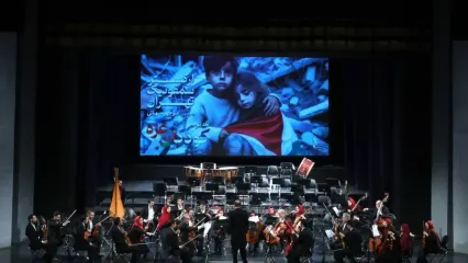 «ارکستر سمفونیک تهران» برای کودکان غزه نواخت+فیلم