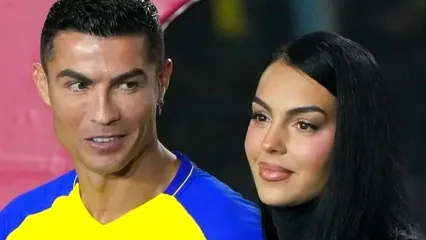 ( ویدیو) عاشقانه‌های جورجینا و کریستیانو رونالدو بعد از سوپرگل