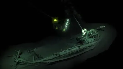 قدیمی ترین لاشه کشتی دست نخورده در جهان