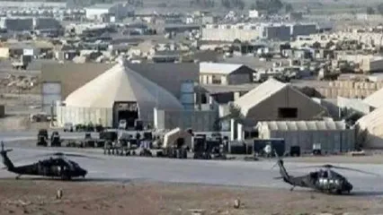 ‌حمله پهپادی به پایگاه نظامیان آمریکایی در اطراف فرودگاه اربیل