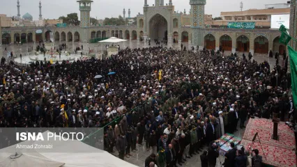 تصاویر: تشییع و تدفین شهدای مدافع حرم
