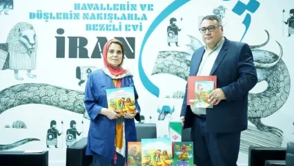 رونمایی از ترجمه ترکی دو کتاب کودک ایران در  نمایشگاه استانبول