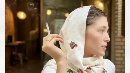 ویدیوی جنجالی از سیگار کشیدن فرشته حسینی!