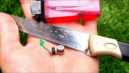 (ویدئو) اگر چاقو کُند شد، با این روش ساده و جدید مثل تیغ جراحی تیزش کنید