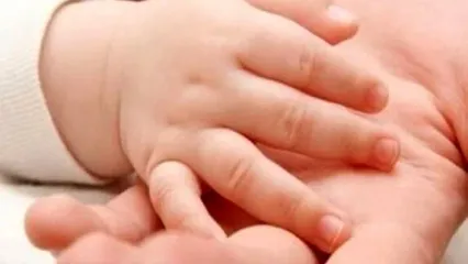 تصویری از تولد نوزاد ۵ کیلویی در قم