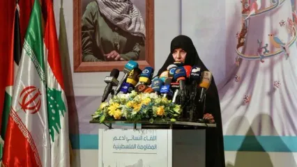برگزاری همایش «زنان تاثیرگذار جبهه مقاومت» در لبنان با حضور جمیله علم‌الهدی/ همسر رئیس جمهور: هرچه زنان ایرانی به دست آوردند به دلیل فداکاری مردان بوده است