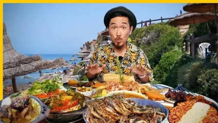 (ویدئو) گران ترین غذاهای خیابانی در مراکش؛ از لابستر تا کباب دل و جگر