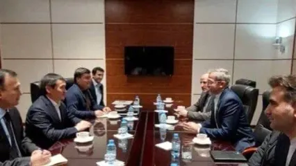 رایزنی باقری با وزیر حمل و نقل و نایب رئیس مجلس ازبکستان