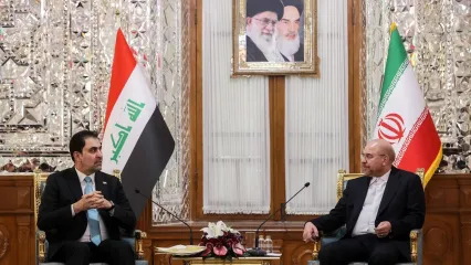 تصاویر: دیدار نایب رئیس مجلس عراق با قالیباف