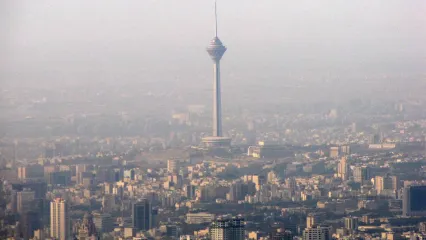 میزان آلودگی هوا در سه منطقه تهران بحرانی شد