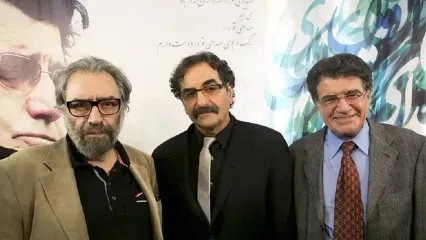 فیلم آواز محشر شهرام ناظری برای تولد 73 سالگی استاد شجریان  ! / خشکتان می زند