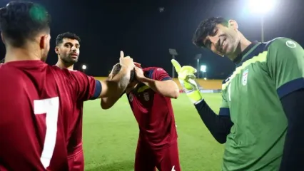 دعوا بر سر بازوبند در اردوی تیم ملی در قطر!