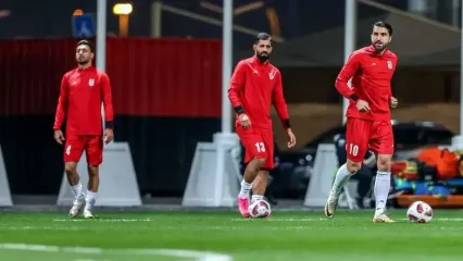 آخرین تمرین تیم ملی قبل از دیدار مقابل قطر/ ویدیو