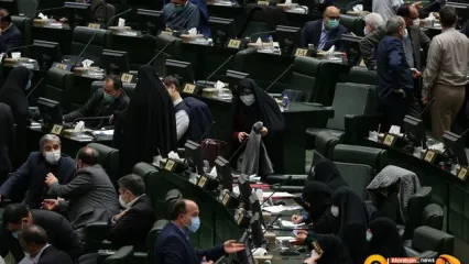 میزان حضور زنان در مجلس به روایت یک تصویر + ببینید