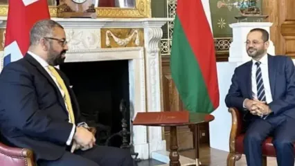 رایزنی وزرای خارجه عمان و بریتانیا درباره تحولات غزه