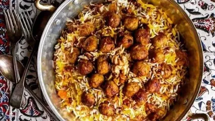 ناهار امروز: قنبر پلو شیرازی؛ یه طعم متفاوت و سرشار از سلامتی