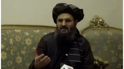 استقبالی خاص از هیات طالبان در تهران + فیلم