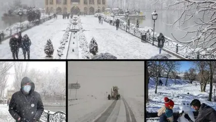سفیدپوش شدن پایتخت: تماشای تهران برفی از هتل اسپیناس پالاس | فیلم