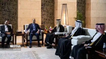 تصاویر: سفر وزیر امور خارجه به قطر