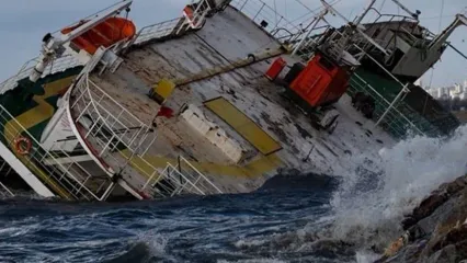 کشتی باری ترکیه در دریای سیاه غرق شد