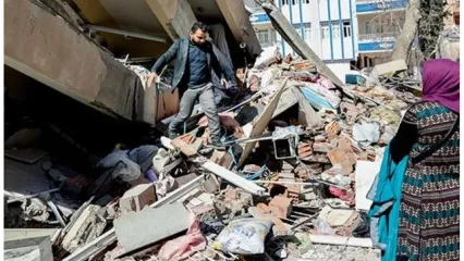 تصویری از محموله کالاهای اهدایی آمریکا برای زلزله بم+ عکس