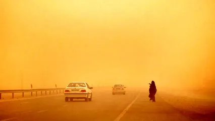 اتفاق آخرالزمانی در جاده مشهد | ببینید
