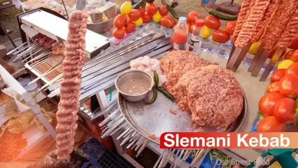 (ویدئو) غذای خیابانی؛ این کباب ها در اقلیم کردستان عراق فقط 50 هزار تومان!