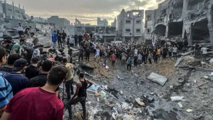 تصاویری از بمباران غزه