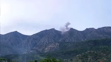 فوری / پهپادهای ترکیه مواضع پ.ک.ک را بمبارن کردند