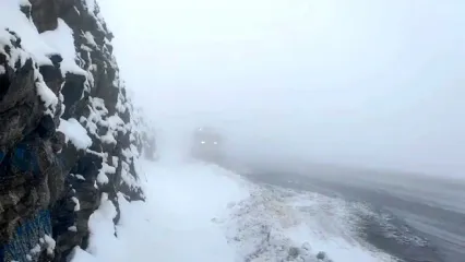 برف و کولاک راه برخی روستاهای بروجرد را مسدود کرد + فیلم