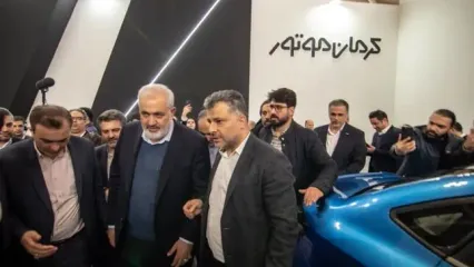 بازدید وزیر صمت از خودرو ایگل کرمان موتور