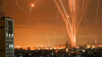 فوری/اسرائیل زیر آتش سنگین  موشکی حماس + فیلم