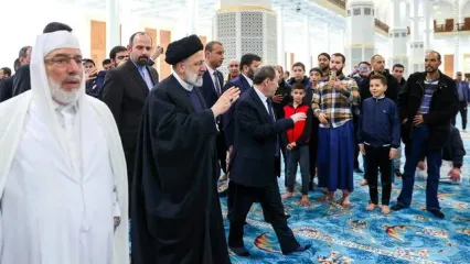 دیدار رئیسی از سومین مسجد بزرگ جهان اسلام