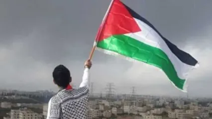 تظاهرات باشکوه حمایت از فلسطین در تونس + فیلم