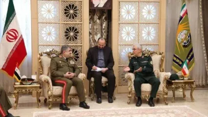 دیدار مهم رئیس ستادکل نیروهای مسلح با وزیر دفاع سوریه