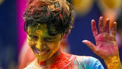 فستیوال رنگ ها در هندوستان+ تصاویر