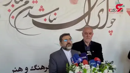 وزیر فرهنگ: تالار وحدت امروز نمایش وحدت روشنفکران ایرانی شده است + فیلم