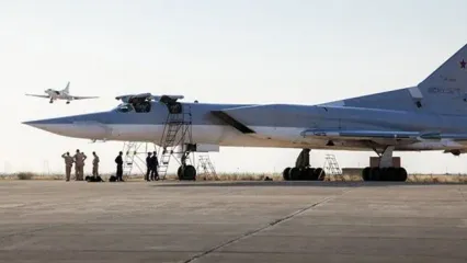 رهگیری بمب‌افکن روسیه توسط جنگنده‌های ناتو