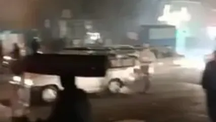 آتش سوزی در متروی تهران + فیلم